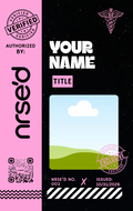 NRSE'D Personalized ID Badge